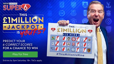 Super 6 and the £1,000,000 jackpot returns for 2021/22  .